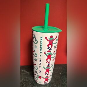 Roller Rabbit x Starbucks Limited Edition Holiday 2025 Christmas Tumbler